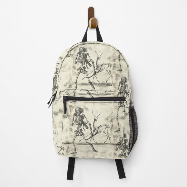 Item preview, Vintage Skeleton Hunter with a Classic Deer designed and sold by BtheLight.