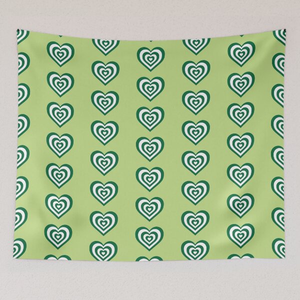 Item preview, Green and White - Powerpuff Girls Retro Heart designed and sold by Liyanna Baloca.