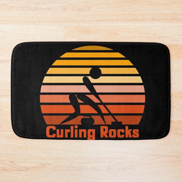 Item preview, Copy of Curling Rocks-retro2 designed and sold by VJKTees.