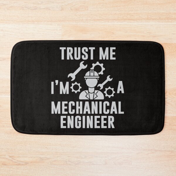 Item preview, Mechanical Engineer Black And White - Funny quotes designed and sold by print hasan.