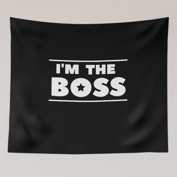 Item preview, I'm The Boss hat designed and sold by RanirO.