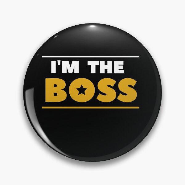 Item preview, I'm The Boss hat designed and sold by RanirO.