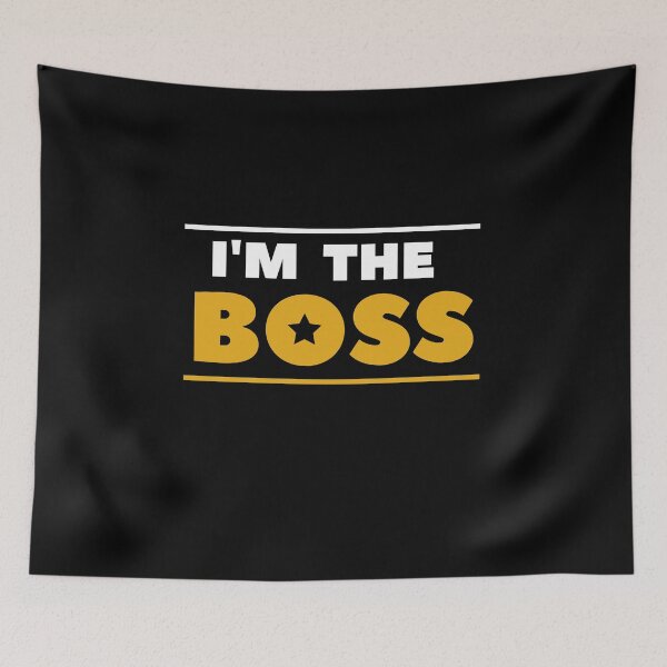 Item preview, I'm The Boss hat designed and sold by RanirO.