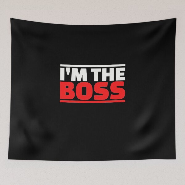 Item preview, I'm The Boss hat designed and sold by RanirO.