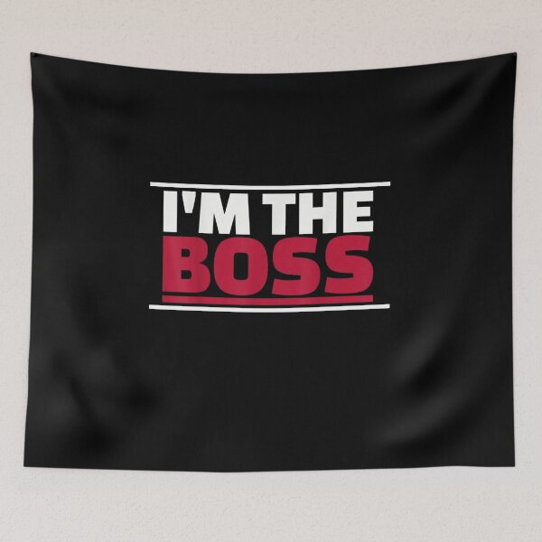 Item preview,  I'm The Boss hat designed and sold by RanirO.