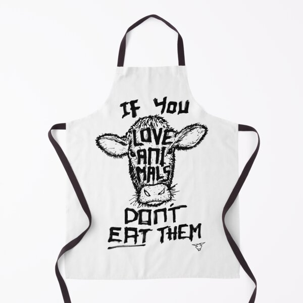 Item preview, LOVE ANIMALS, DONT EAT THEM - Cow - Animal Rights Vegan Activist designed and sold by JusticeVegan.