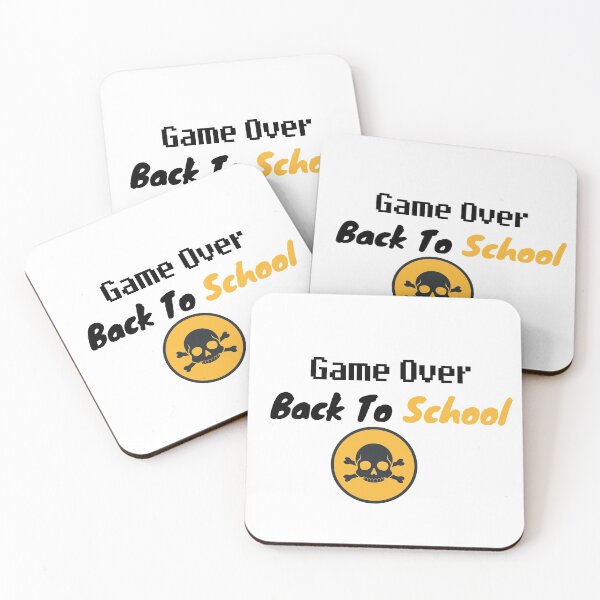 Item preview, Game Over Back To School : funny  designed and sold by Miaberzo.