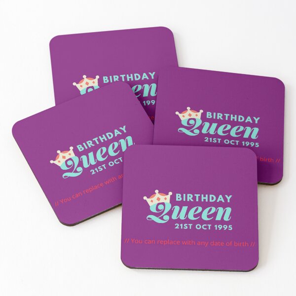 Item preview, BITHDAY QUEEN - Birthday designed and sold by Badowolf.