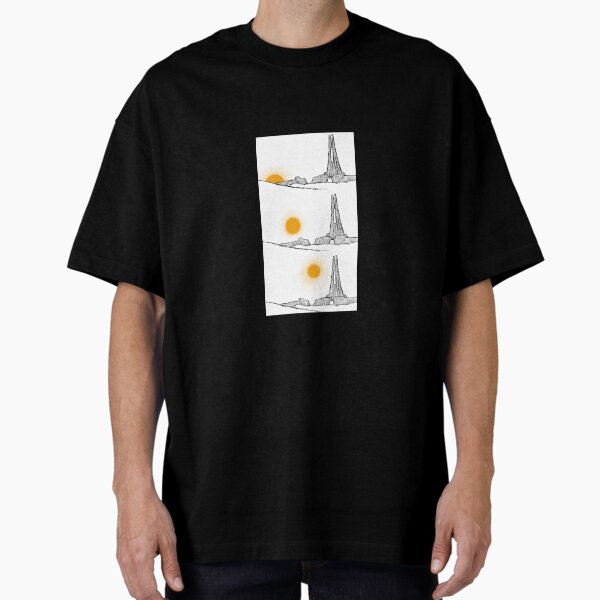 Ancient Fortress (multi-sunrise) Oversized T-Shirt