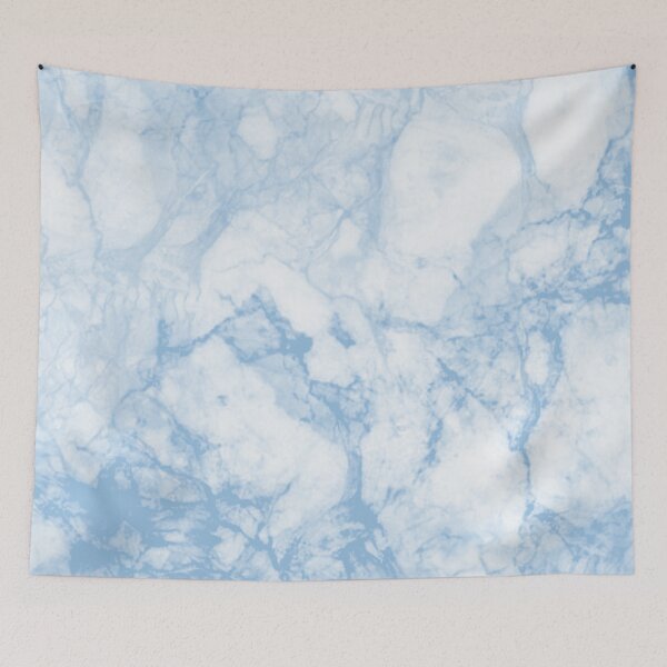 Item preview, Blue And White Natural Marble Design designed and sold by Piper-Deals.