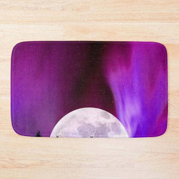 Item preview, Northern Lights Night SkyNorthern Lights Night Sky Half moon designed and sold by Shawa Shop.