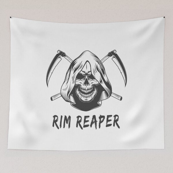 Item preview, Rim Reaper Sticker, Gift for tattoo lovers. designed and sold by mHmShop.
