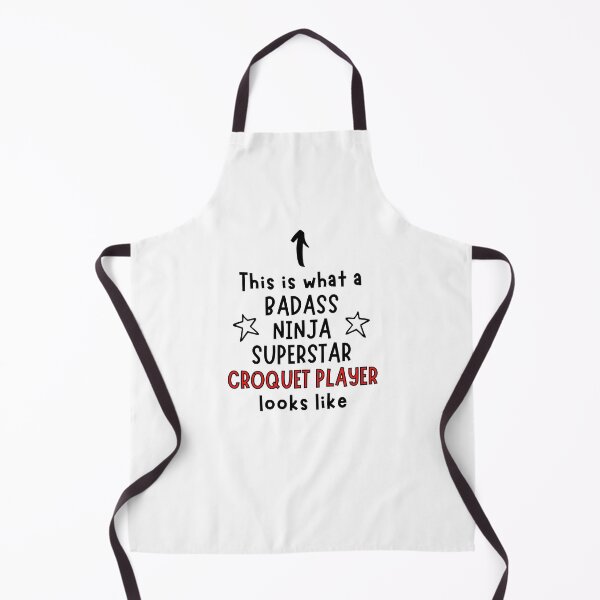 Item preview, This is what a Badass, Ninja, Superstar, Croquet player looks like designed and sold by TheGreenGoat.
