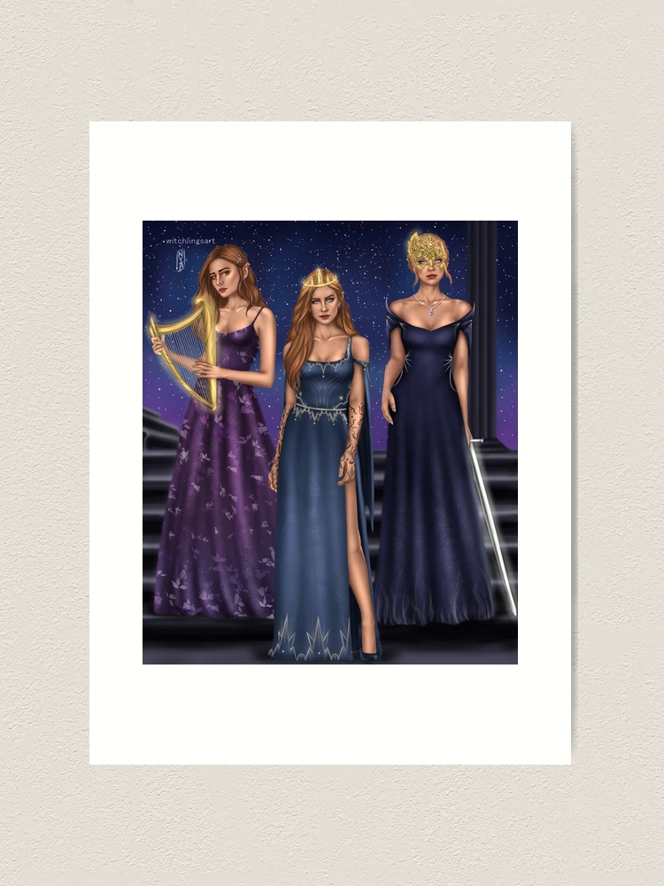 Archeron sisters Art Print for Sale by witchlingsart