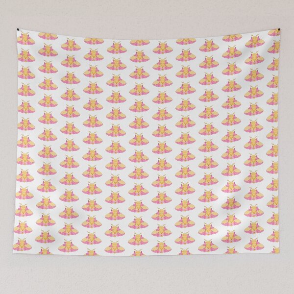 Item preview, rosy maple moth  designed and sold by Broken Antler Designs .