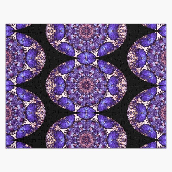 Barnie Paw Prints Kaleidoscope 13 Jigsaw Puzzle