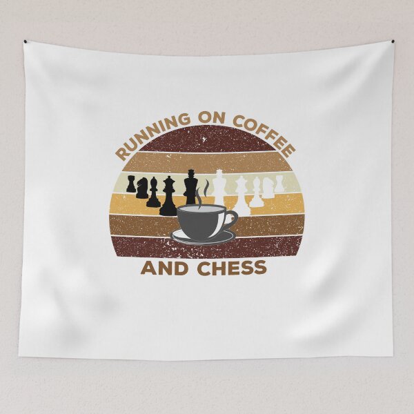 Item preview, Running On Coffee And Chess, Funny Chess and Coffee designed and sold by StoreMix23.