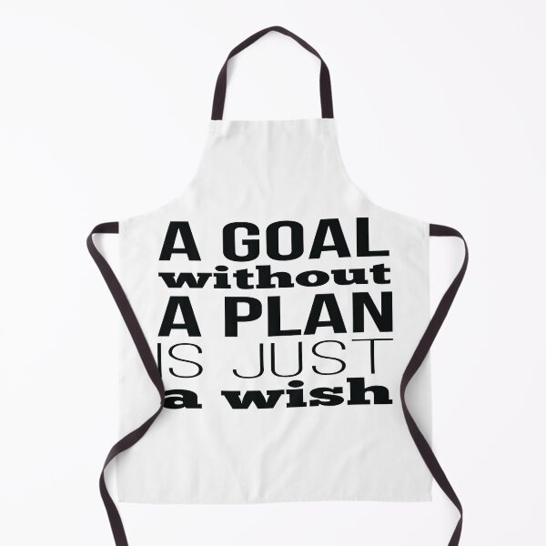 Item preview, A Goal Without A Plan Is Just A Wish designed and sold by FiveNiches.