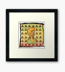 Shaggy & Blotters Framed Print