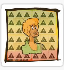 Shaggy & Blotters Sticker