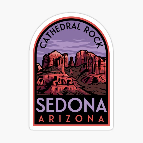 Item preview, Sedona Arizona Badge designed and sold by HalpinDesign.
