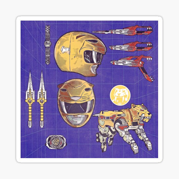 Item preview, Yellow Power Weapons designed and sold by CreativeSpero.