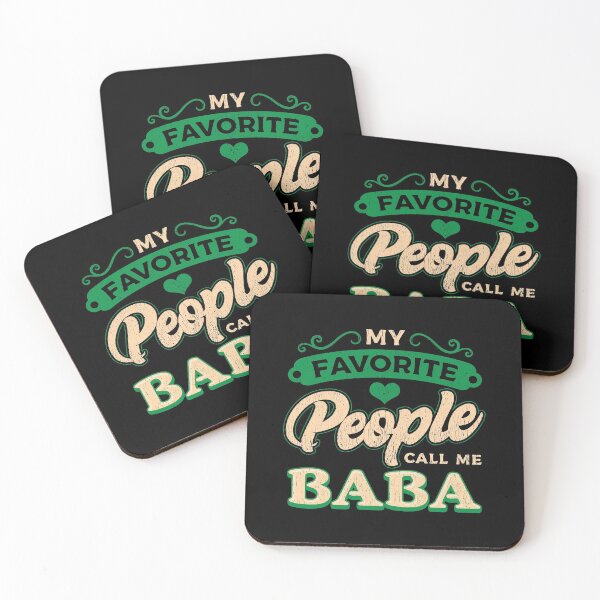 Item preview, My Favorite People Call Me Baba Fathers Day Gifts designed and sold by julianne5689.