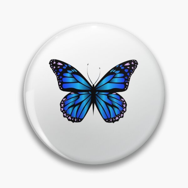 Item preview, Blue Butterfly  designed and sold by Broken Antler Designs .