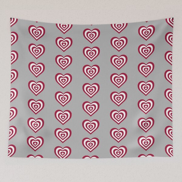 Item preview, Crimson and White - Powerpuff Girls Retro Heart designed and sold by Liyanna Baloca.