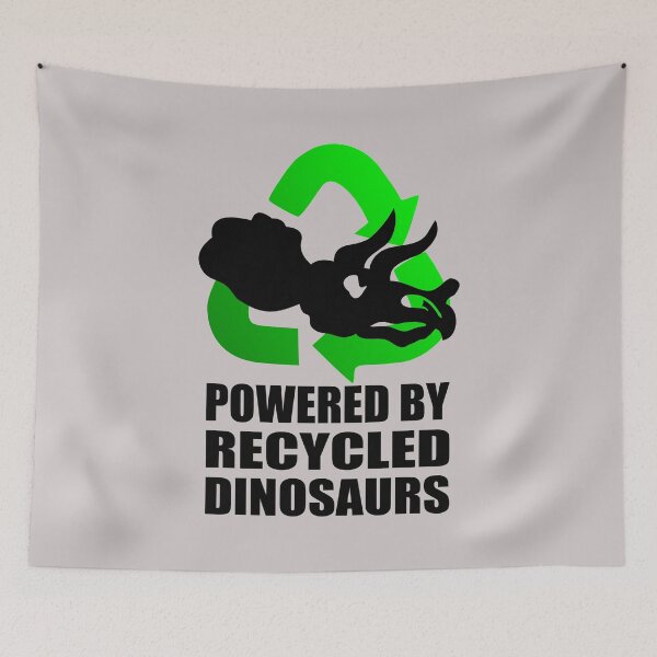 Item preview, Triceratops Fossil - Powered by Recycled Dinosaurs designed and sold by birdo-art.