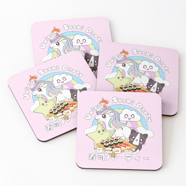 Item preview, Unicorn Sushi Party designed and sold by GleamingGiant.