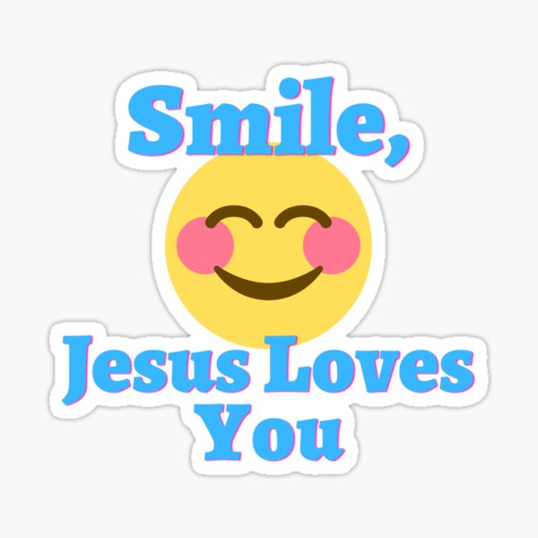 Smile Jesus Loves You Classic T Shirt