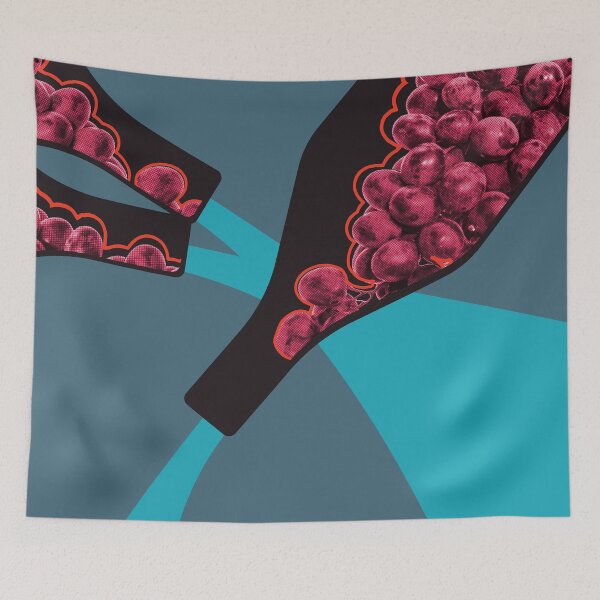 Item preview, Wine Art - 02 The Pour designed and sold by Ribkage.