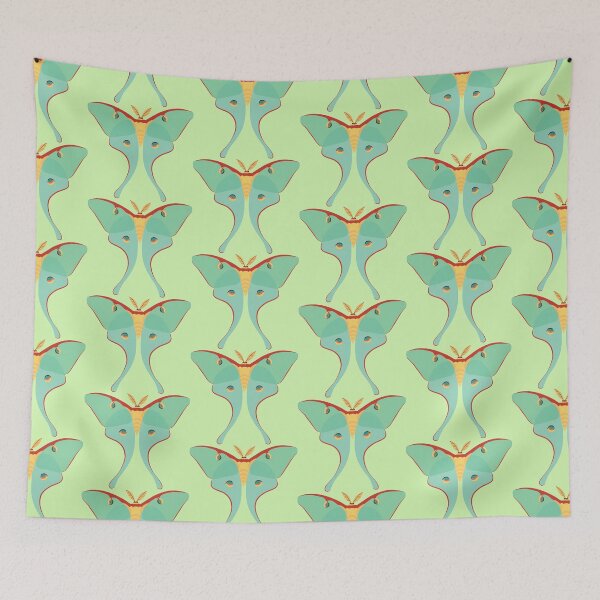 Item preview, Luna Moth designed and sold by Broken Antler Designs .