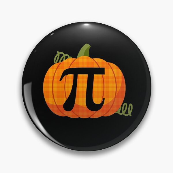 Item preview, Pumpkin Pi, Pumpkin Pie Visual Pun, Plaid Pumpkin, Pi Symbol designed and sold by ACC .