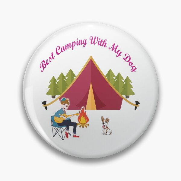 Item preview, Best Camping With My Dog designed and sold by omegaplus.