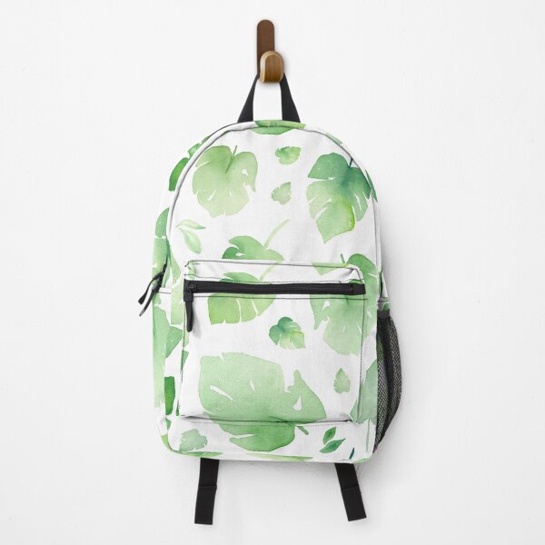 Item preview, Watercolor Tropical Monstera Leaves. Nature Botanical Foliage Pattern designed and sold by KaylaStudio.