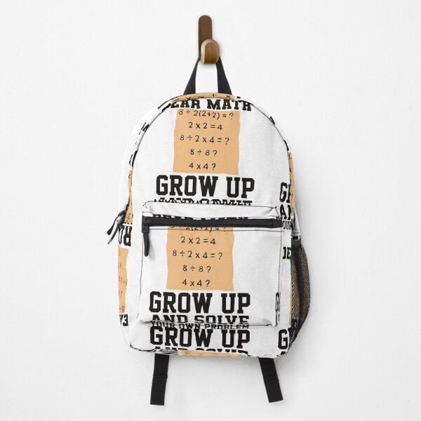 Item preview, Dear Math Grow Up And Solve Your Own Problem designed and sold by papaipapai198.