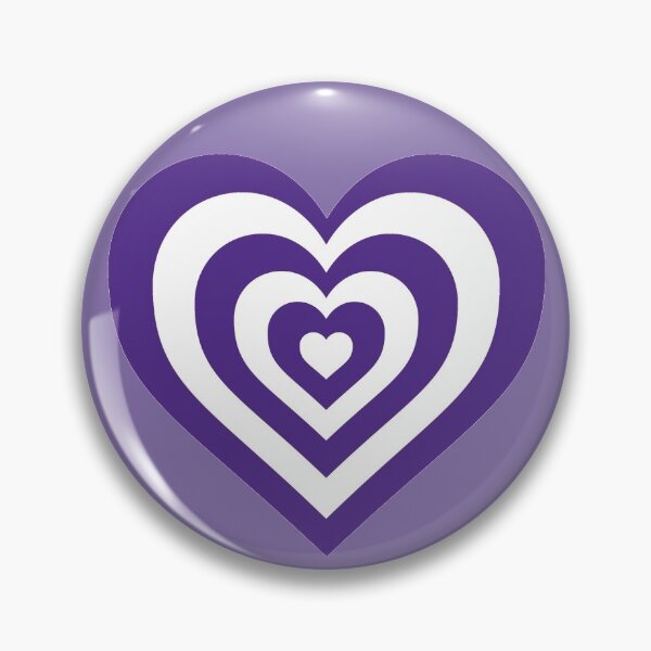 Item preview, White and Purple - Powerpuff Girls Retro Heart designed and sold by Liyanna Baloca.