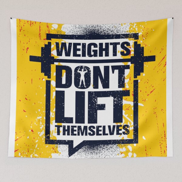 Item preview, Weights Don't Lift Themselves designed and sold by Golden-place.