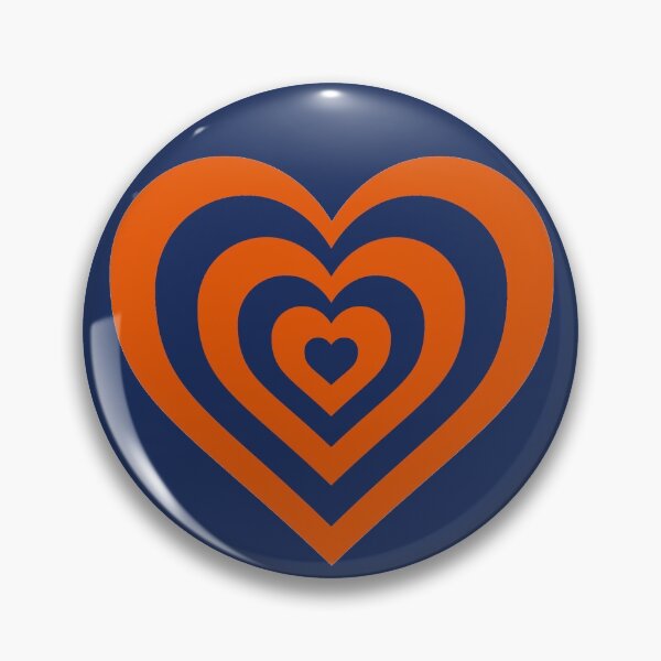Item preview, Orange and Blue - Powerpuff Girls Retro Heart designed and sold by Liyanna Baloca.