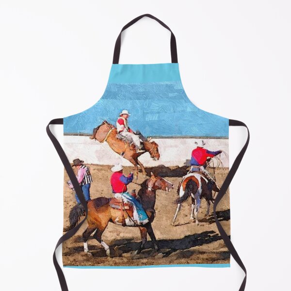 Item preview, EVERYBODY WORKS AT THE RODEO Steve Yellowbear Fine Art c 2021 designed and sold by SteveYellowbear.
