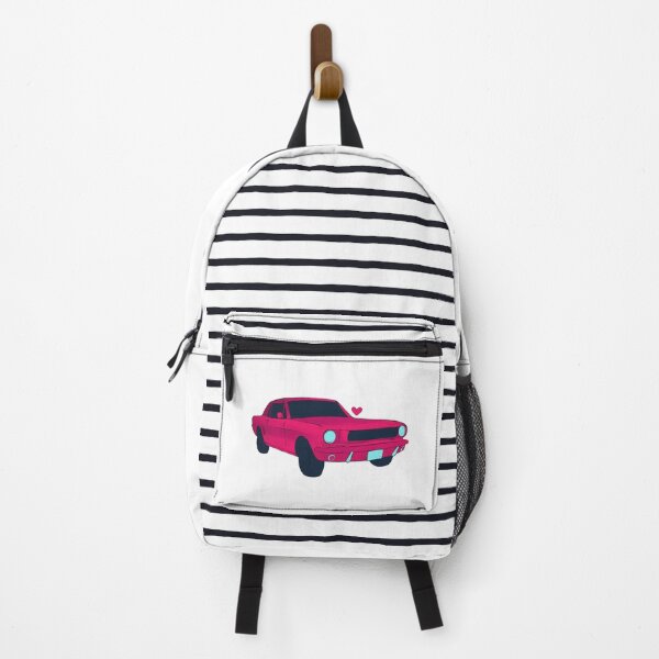 Item preview, Galactic strawberry muscle car with a cute little heart designed and sold by Bianca Brownish.