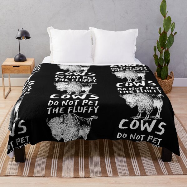 Item preview, Do Not Pet The Fluffy Cows designed and sold by SweetAndSpice.