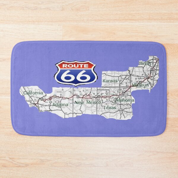Item preview, route 66 map designed and sold by nigejohn.