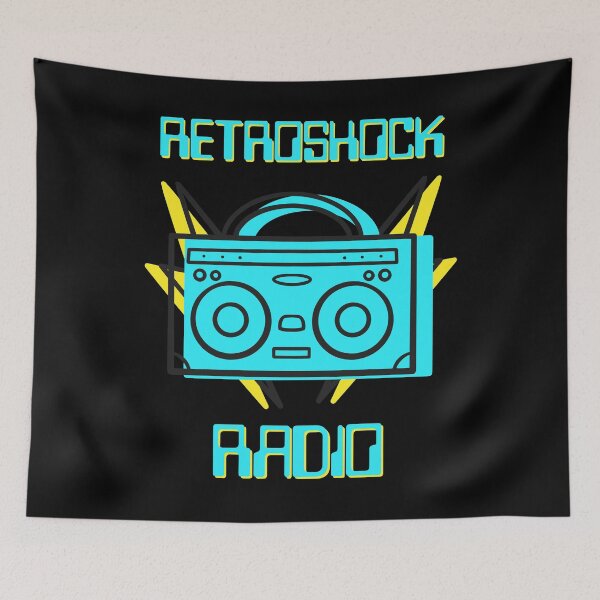 Item preview, Retro Shock Radio Old School Music designed and sold by Legit Hooligan.