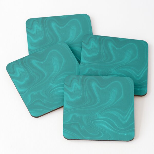 Item preview, Teal Swirl Marble designed and sold by Design Minds Boutique.