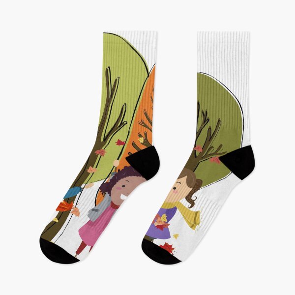 Item preview, Autumn Fall Fun In The Leaves designed and sold by Designs By YL.