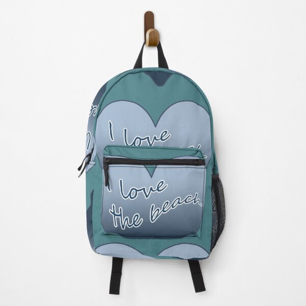 Item preview, I Love the Beach Blue Heart designed and sold by Beachy.