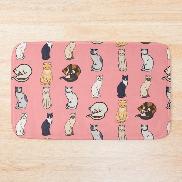 Item preview, Retro cat sticker animal hand drawn illustration designed and sold by Golden-place.
